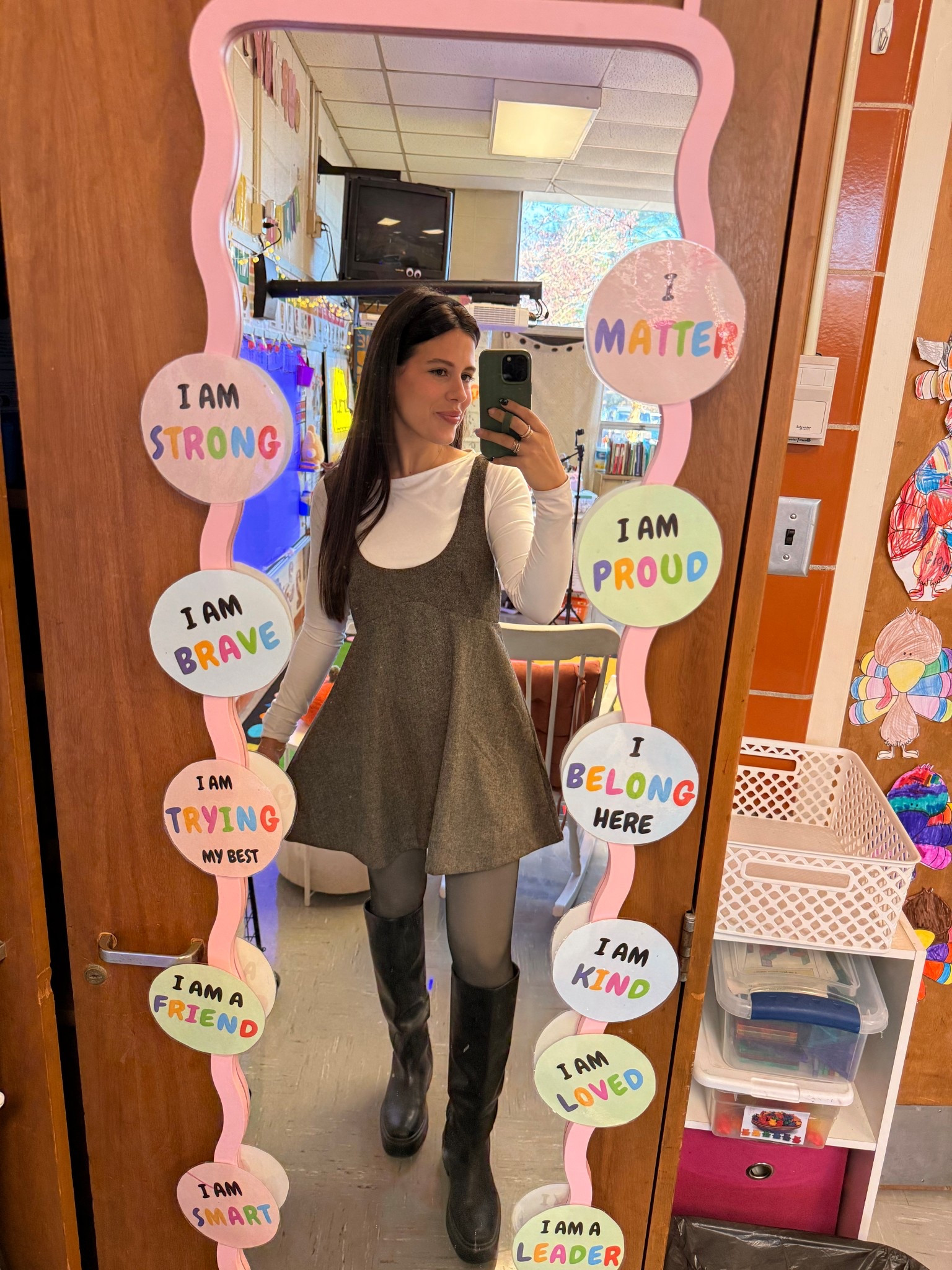 A cute mini dress with ribbon tie in the back! 

#LTKHoliday #LTKWorkwear #LTKootd