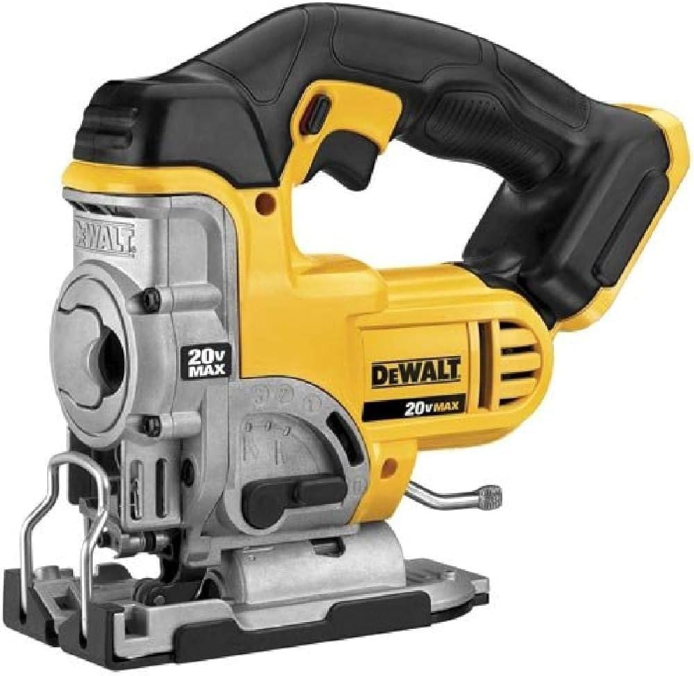 DEWALT 20V MAX XR Jig Saw, 3,000 Blade Speed, Cordless, Brushless Motor, Bare Tool Only (DCS331B) | Amazon (US)
