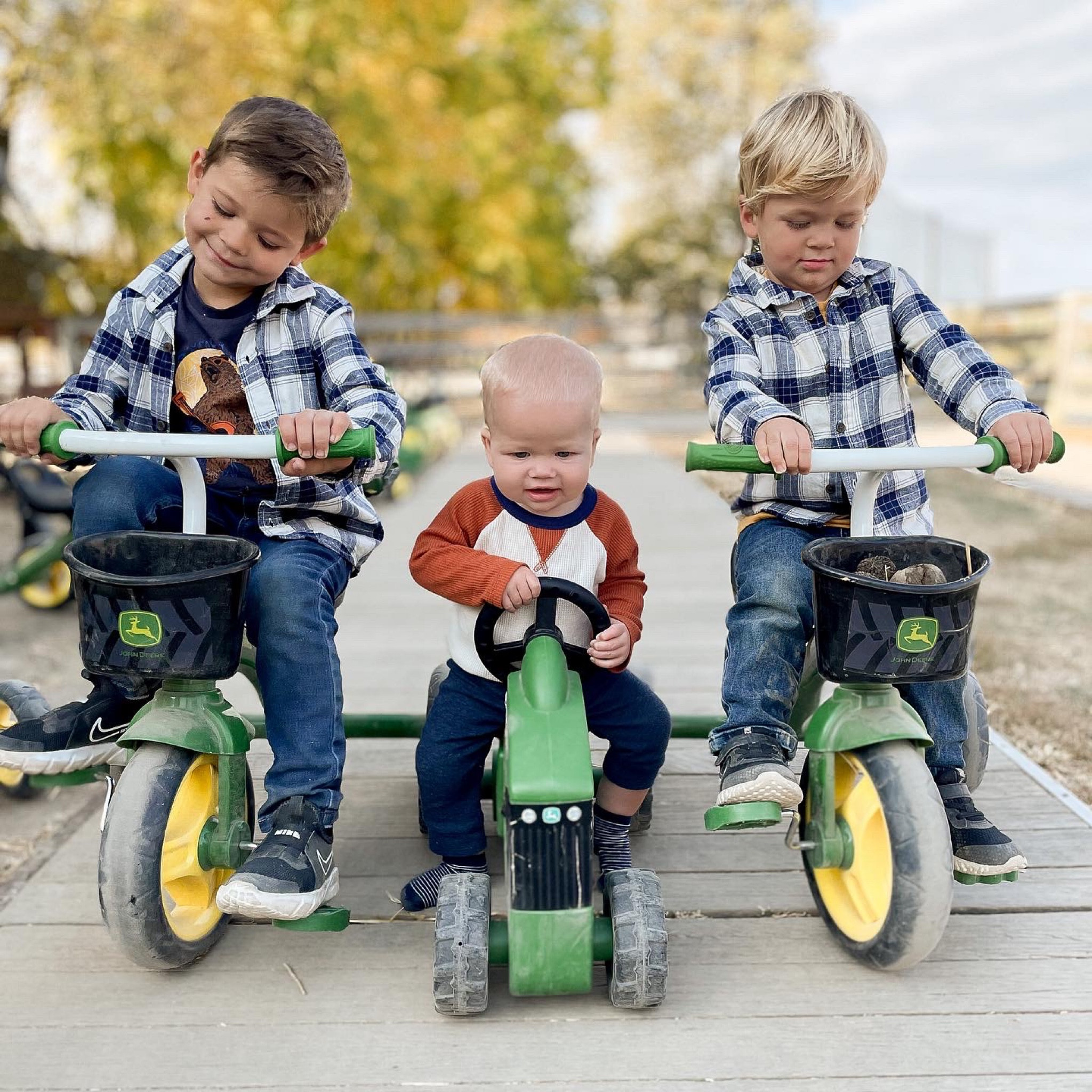 The boys had so much fun at the pumpkin patch wearing there matching target flannels and thermals! 

#LTKSeasonal #LTKkids #LTKbaby