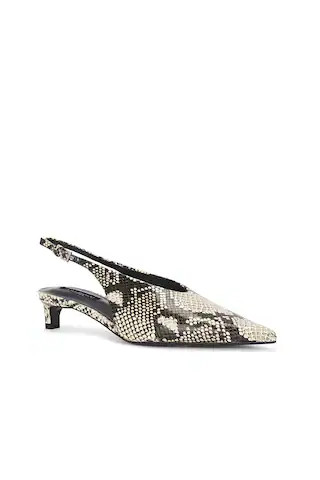 Tony Bianco Charlie Heel in Ecru Snake from Revolve.com | Revolve Clothing (Global)
