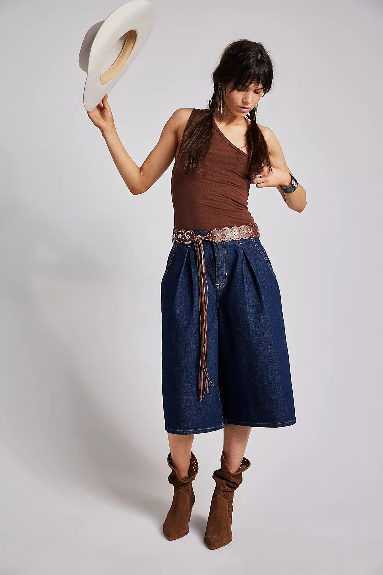 CRVY Antonia Culotte Jeans | Free People (Global - UK&FR Excluded)