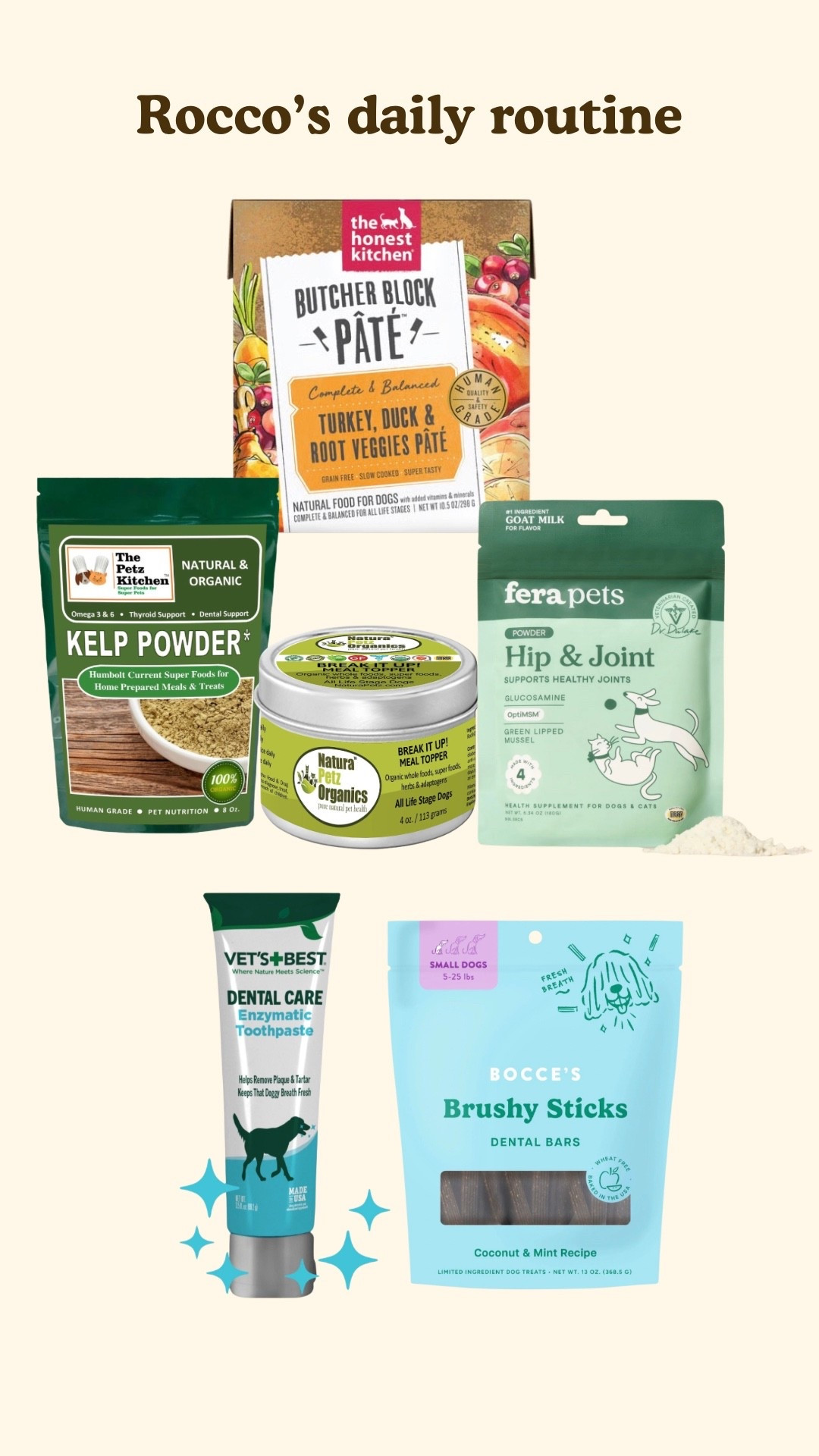 Rocco’s daily routine favorites 🐾✨ These products keep my boy happy, healthy, and thriving at almost 12 years old! #LTKPets