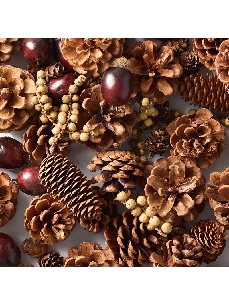 Better Homes & Gardens Natural Pinecone Acorn Filler, 11 oz | Walmart (US)