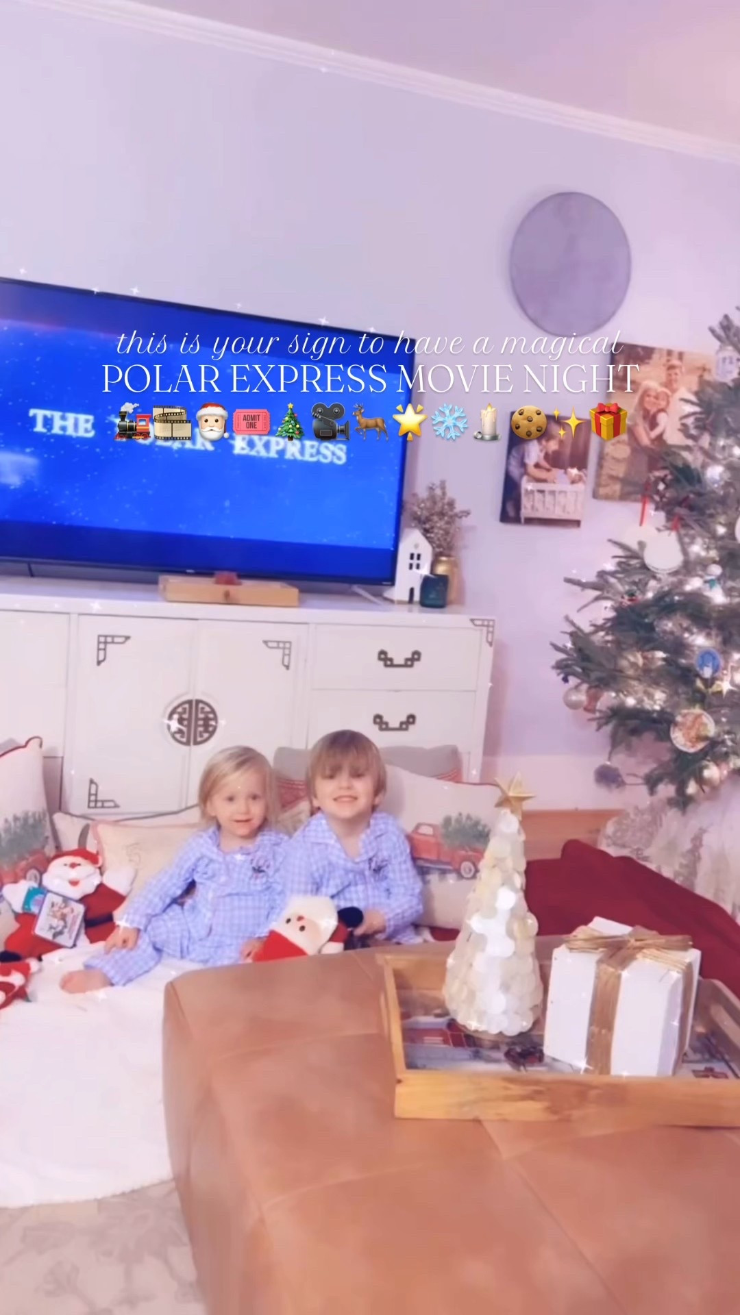 This cozy December Friday night called for another one of our most favorite Christmas traditions of all - our Polar Express movie night ofcourse!! 🚂🎅🏻🎥🎁🎞️ Matching gingham jammies 🥰🩵 for our sweet little Santa babies 👶🏼❤️, Christmas tree 🎄 cookies 🍪, and all the blankets and pillows out for the best kind of snuggly holiday movie night by the tree!! 🌲 Oh my heart is so full ❤️ and grateful for this precious family of mine this time of year!! 🌟🫶🏽 #polarexpressmovienight #christmasmemories #christmastraditions #polarexpresstradition #polarexpressnight #christmasmovienight #myheartissofull #christmasmovietime 

Wouldn’t trade these precious December nights 🎅🏻❤️🎥🎁✨ with our babies 👶🏼🎄🤱 for the world!! 🥰🌟 Linked their adorable matching jammies (& Rudolph stuffies 🦌🫶🏽) for y’all over on my LTKit app!! ❄️ Tis’ the season, y’all!! 🕯️🎞️🌲 #sweetchristmasmemories #thesearethedays #makingchristmasmemories #corechristmasmemories #christmaswithlittles #christmaswithlittlesisthebest

| Motherhood | Country Living | Homemaker | Stay at Home Mom | Joyful Motherhood | Farm Sweet Farm | Raising Country Babies | Faith | Baby and Toddler Days | Boy Mama x 2 | SAHM | Full Hands Fuller Hearts | Christmas with Littles | December Memories | Christmas Traditions | Christmas Time is Here | Christmas Movie Night | Polar Express Movie Night

…

#emilysayswes #judsoncarpentermabry #levirhettmabry #familyoffour #stayathomemommy #boymamax2 #mommyblogger #sahm #mamaoftwo #decembermemories #decembertraditions #LTKChristmas #LTKBaby #LTKfamily @shop.ltk 

#LTKBaby #LTKdayinmylife #LTKHoliday