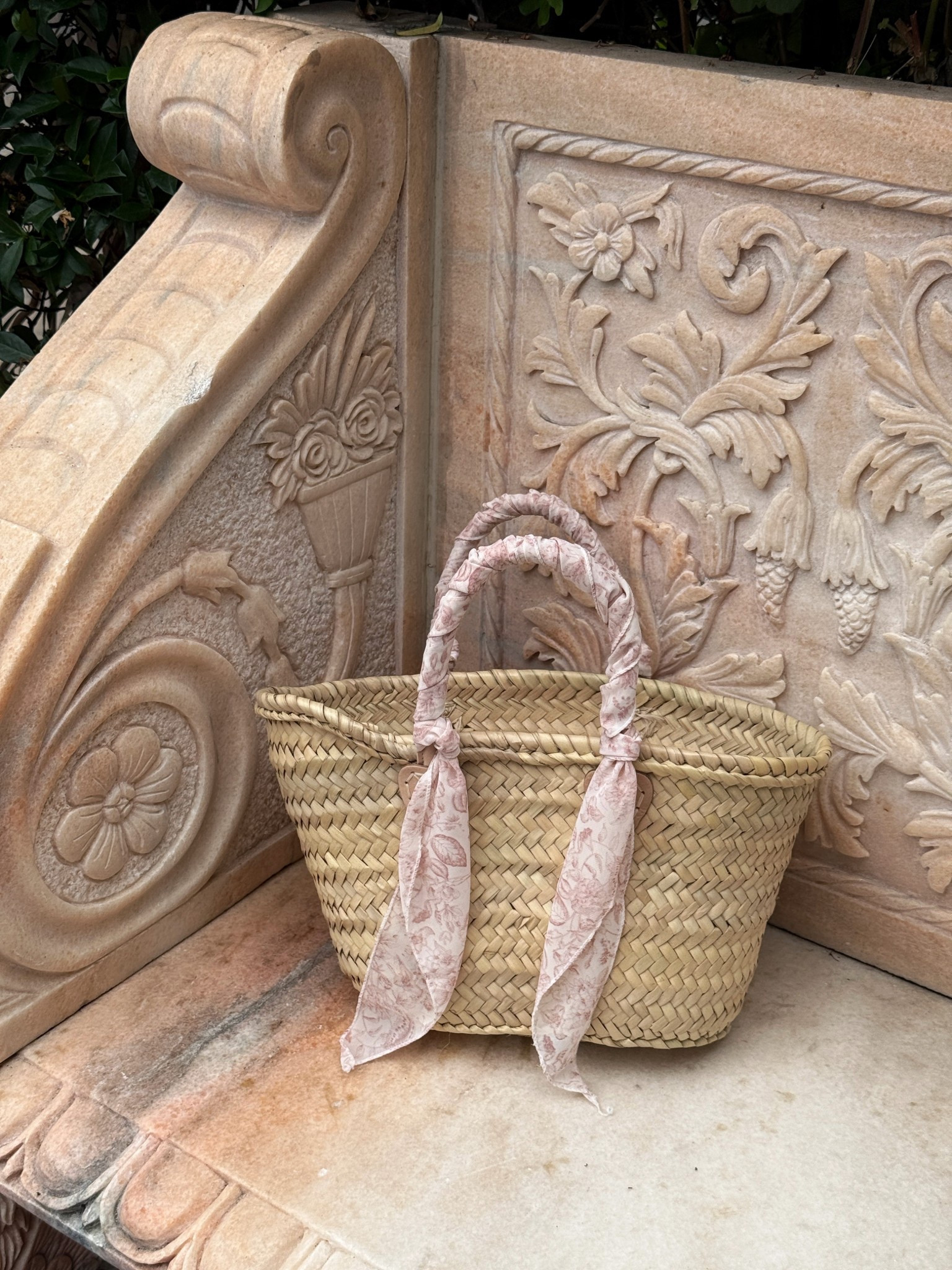 French straw basket diy 🧺🌸
I used 2 scarves one for each handle 


#LTKSaleAlert #LTKSeasonal