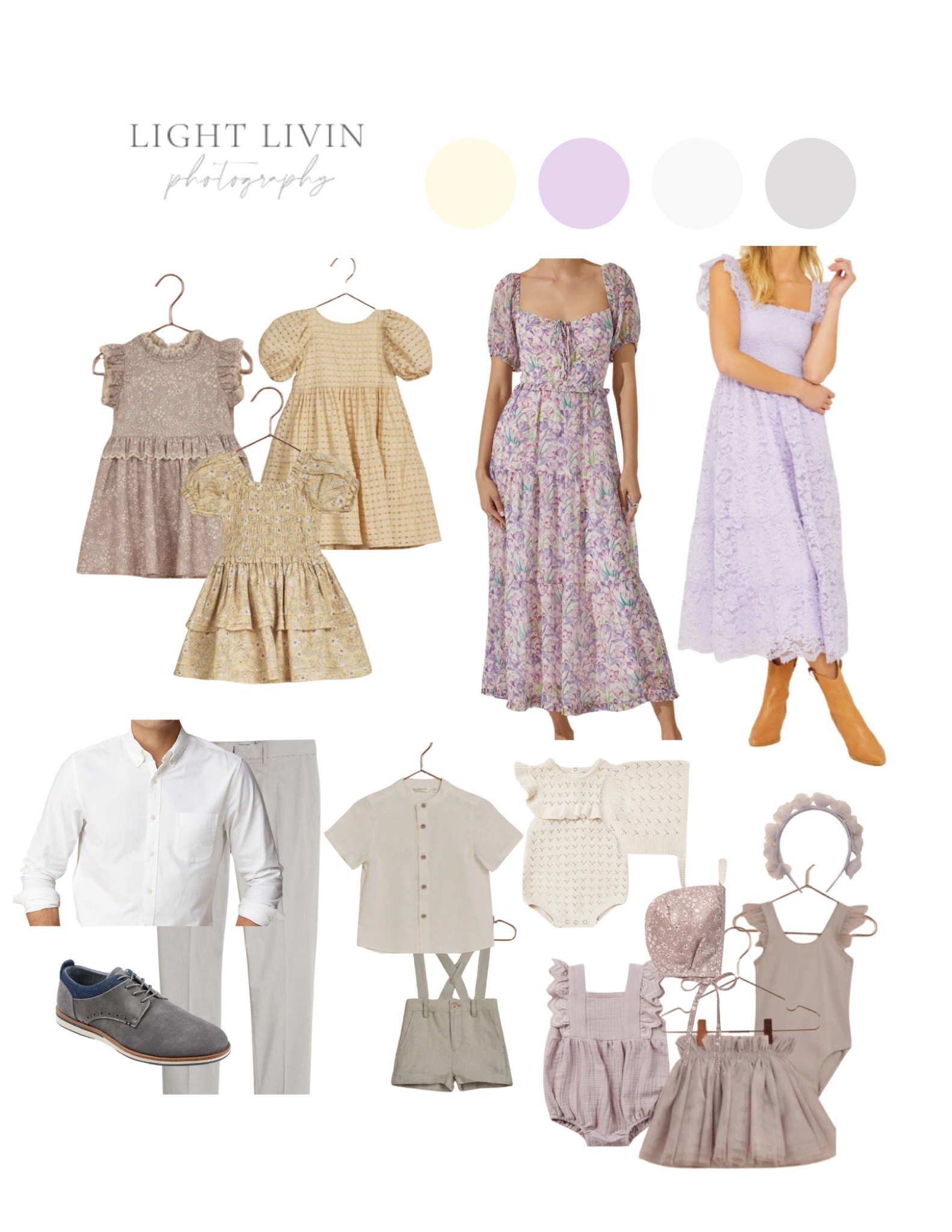 This family style board of soft yellows and purples is perfect for summer fun!

#LTKStyleTip #LTKBeauty #LTKFamily