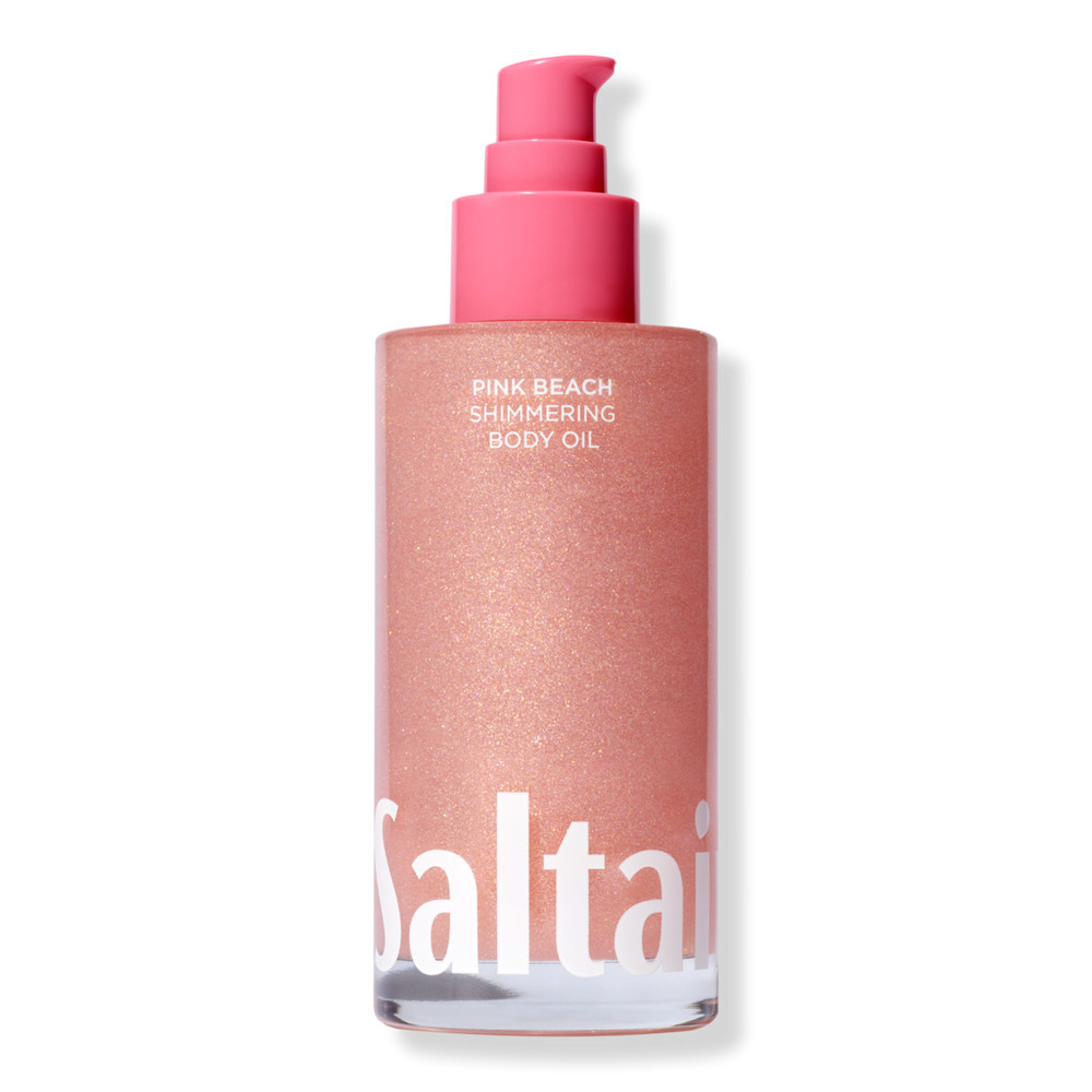 Saltair Shimmering Body Oil with Squalane - Pink Beach | Ulta