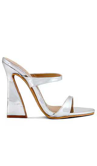 Serena Heel in Silver | Revolve Clothing (Global)
