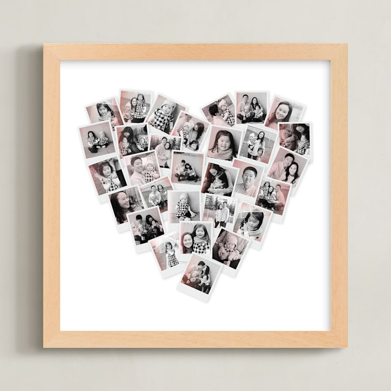 "Filter Heart Snapshot Mix® Photo Art" - Custom Photo Art by Minted. | Minted