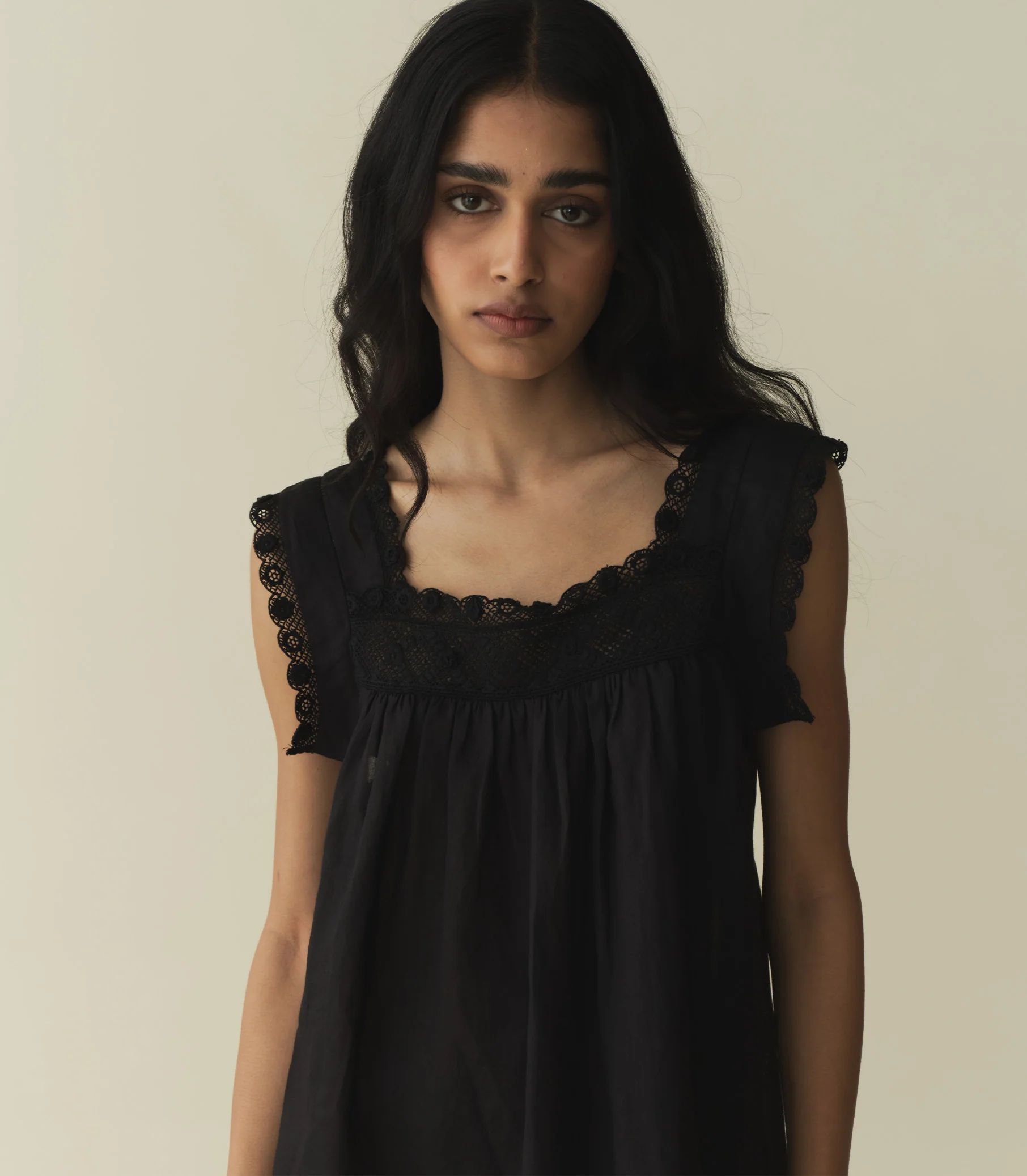 ALMADIA DRESS -- BLACK | DOEN