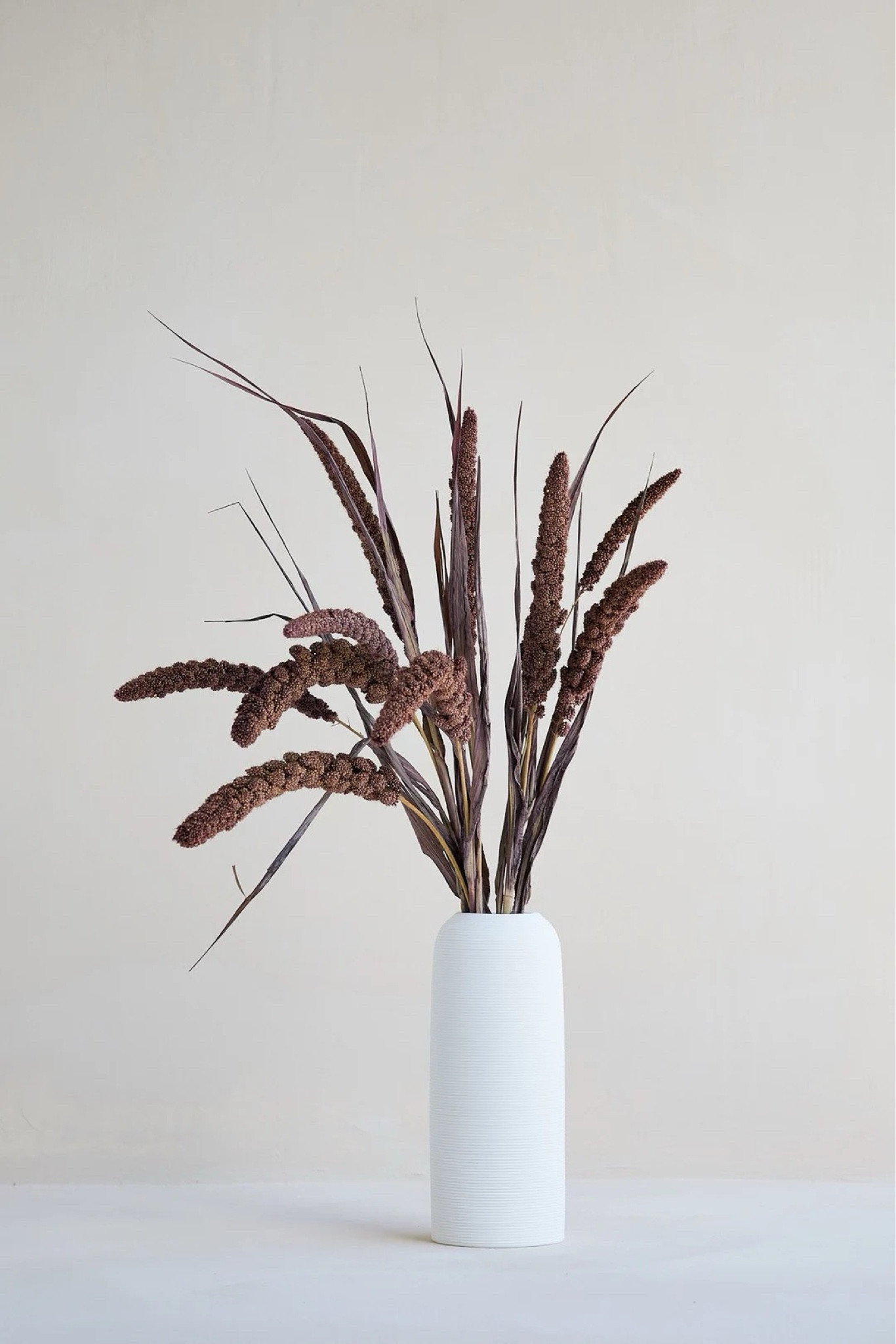 Add effortless texture and a natural, organic feel to your space with this preserved millet grass bundle. With its airy shape and soft movement, it’s perfect for styling on its own or layering into dried arrangements and centerpieces. Available in a range of beautiful tones, it brings warmth, depth, and long-lasting beauty to any room—no maintenance needed. #ltkhome #ltkdecor #driedflowers #homestyling #bohodecor #neutraldecor #cozyhome #sustainabledecor #floraldesign

#LTKWedding #LTKSeasonal #LTKHome