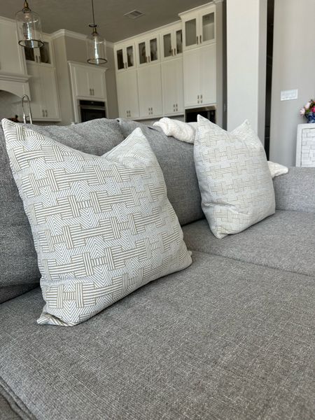 New Amazon pillow covers! 
20x20 
Perfect neutral 
Home find 

