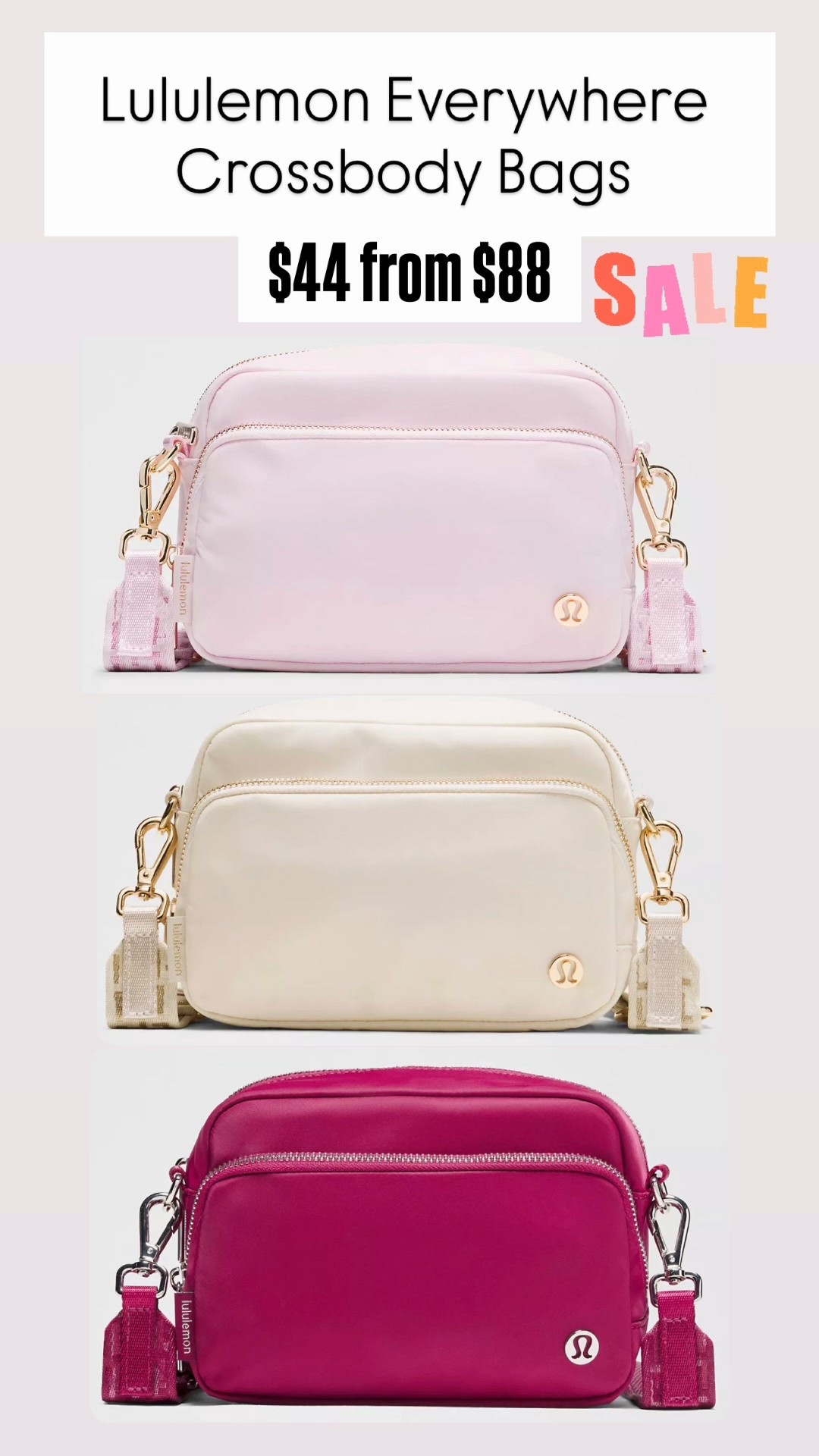 Everywhere Crossbody Bag 2L
L Monogram Metallic are $44 from $88

#LTKSaleAlert