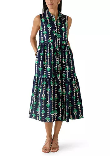 Women's Sleeveless Shirtdress | Belk