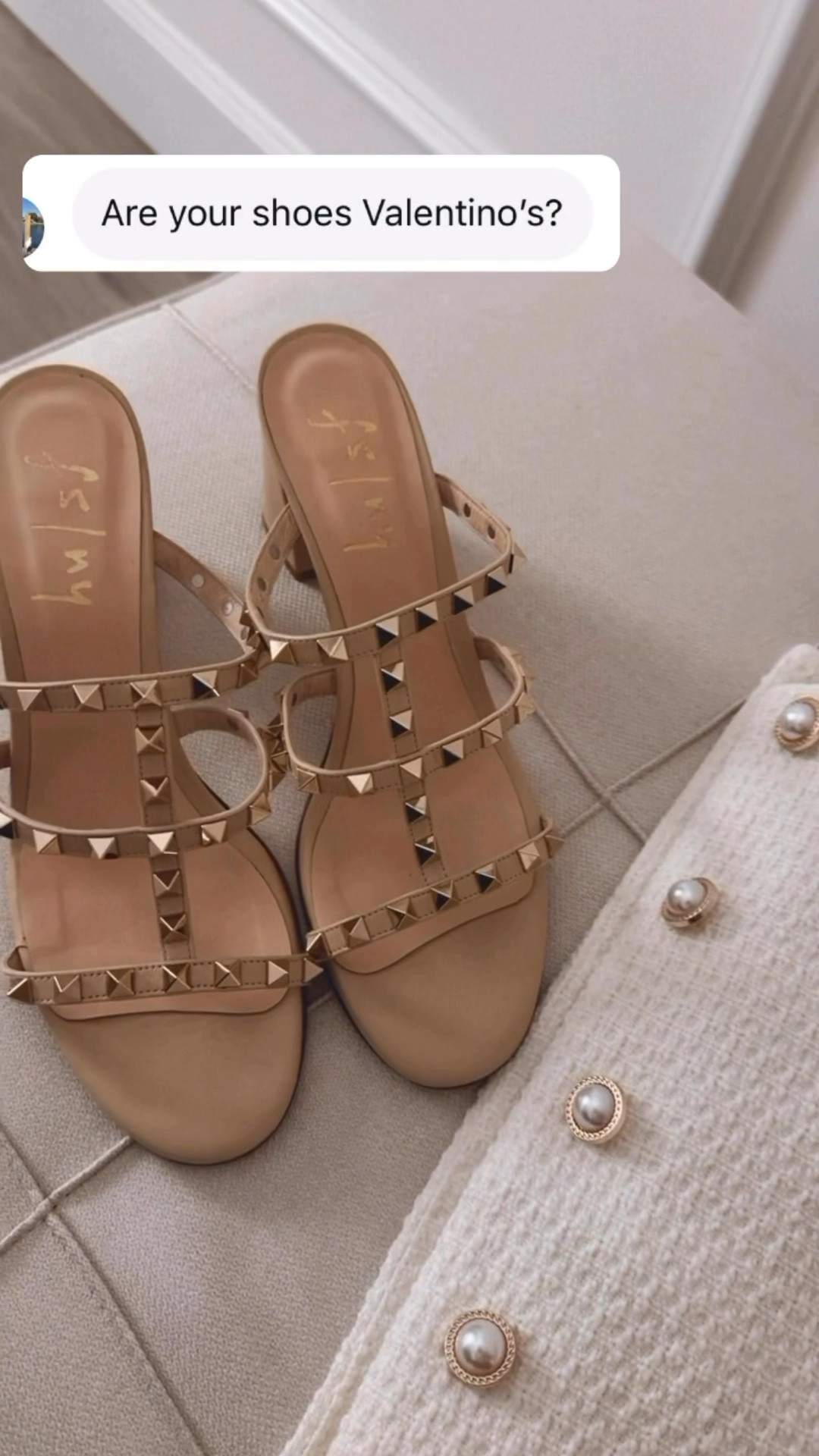 Gorgeous neutral sandals 
Comfortable and amazing quality 
They run tts 
Valentinos shoes Inspired 



#LTKU #LTKSeasonal #LTKStyleTip