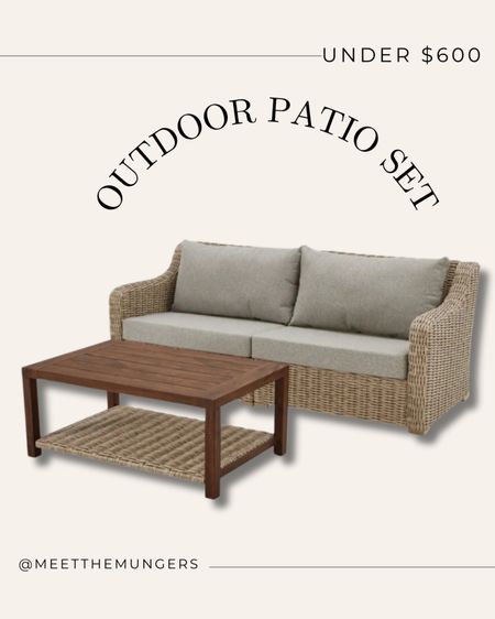 Affordable patio set, backyard furniture, walmart patio



#LTKhome #LTKsalealert #LTKSeasonal