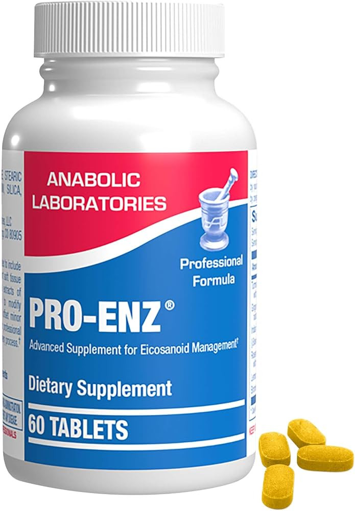 Pro ENZ Advanced Eicosanoid Management Supplement - 60 Tablets - Turmeric and Ginger Supplement w... | Amazon (US)