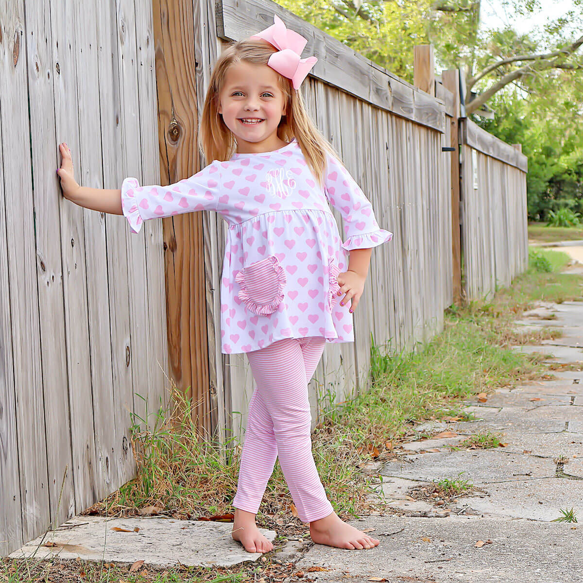 Darling Hearts Caroline Legging Set | Classic Whimsy
