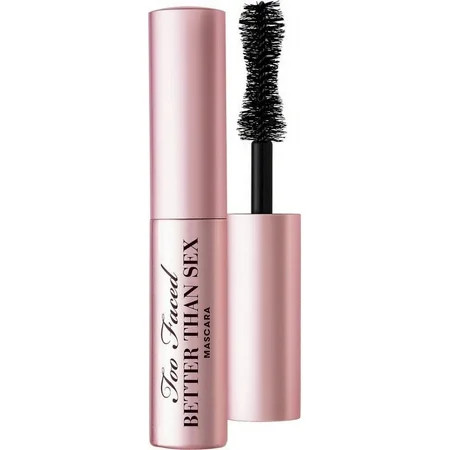 Too Faced Better Than Sex Volumizing Mascara | Volume Length + Peptides Travel Size 0.17 fl. oz. Black | Walmart (US)
