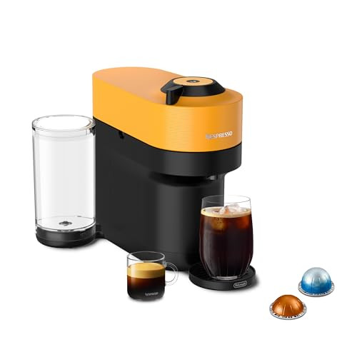 Nespresso Vertuo Pop+ Coffee and Espresso Machine by De'Longhi, Mango Yellow | Amazon (US)