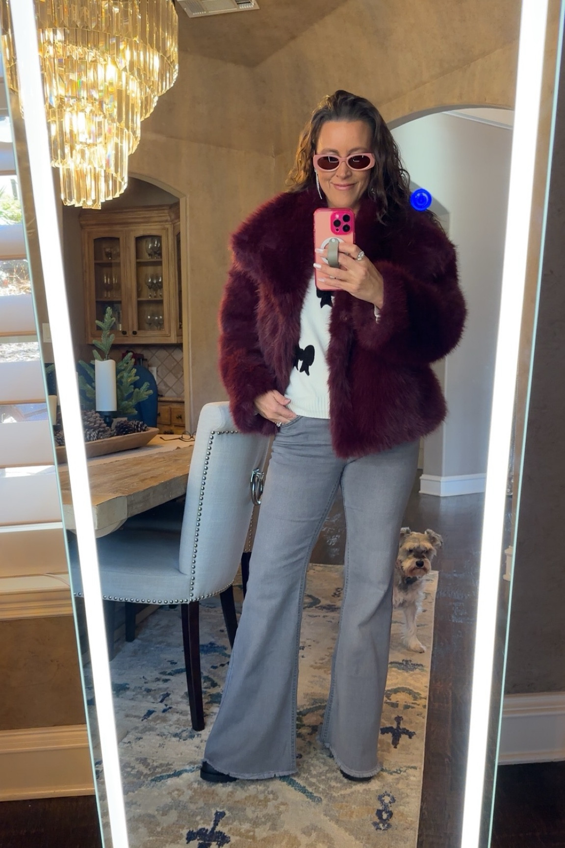 Valentine’s Day outfit inspo 💕  Whether it’s date night or Galentine’s plans, this chic look is perfect for celebrating love in style! 🎀❤️ 

#LTKStyleTip #LTKSeasonal #LTKFindsUnder100