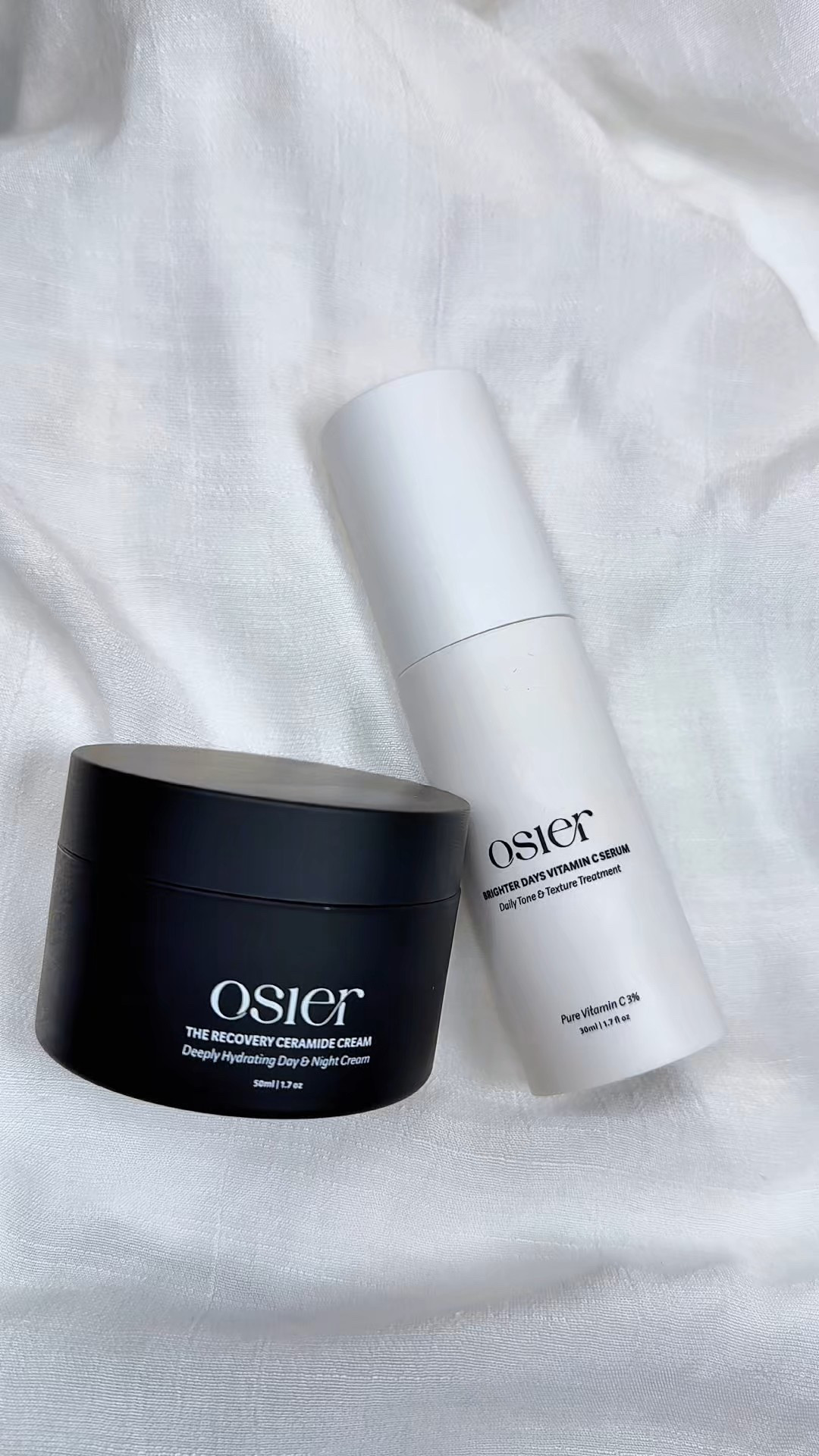 Hey loves, can’t stop raving about my new skincare obsession ✨

Glowing, hydrated, and radiant 🧖🏾‍♀️ Obsessed with Osier’s Vitamin C Serum + Ceramide Cream duo bundle 💕 Your skin will thank you if you try this today. Don’t just add to cart, babe, trust me ✨

#osier #osierskincare #vitaminc #ceramide #skincare 

#LTKBeauty #LTKOver40