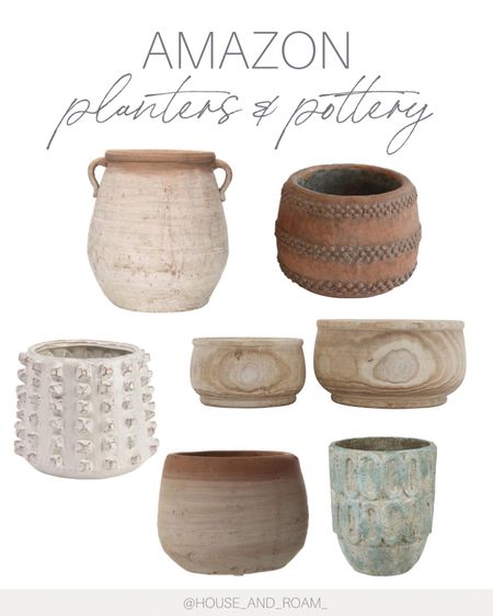 Sharing some of the best planters and pottery from amazon! Neutral planters and pottery from amazon, amazon home finds, outdoor home decor finds from amazon

#LTKFind #LTKhome