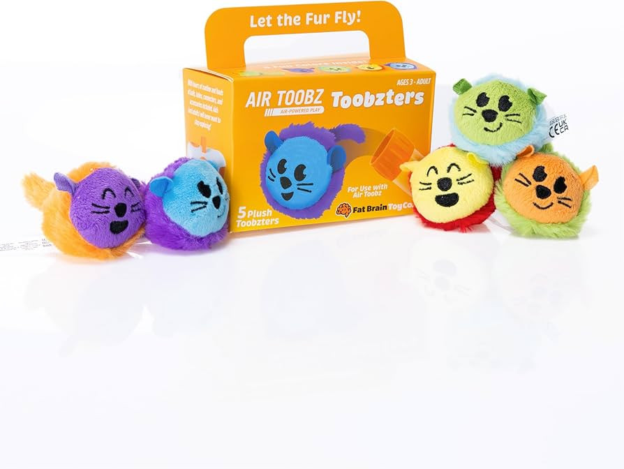 Fat Brain Toys Air Toobz Toobzters - Air Toobz Toobzters 5 Pack ~ New Plush for Ages 3 to 12 | Amazon (US)
