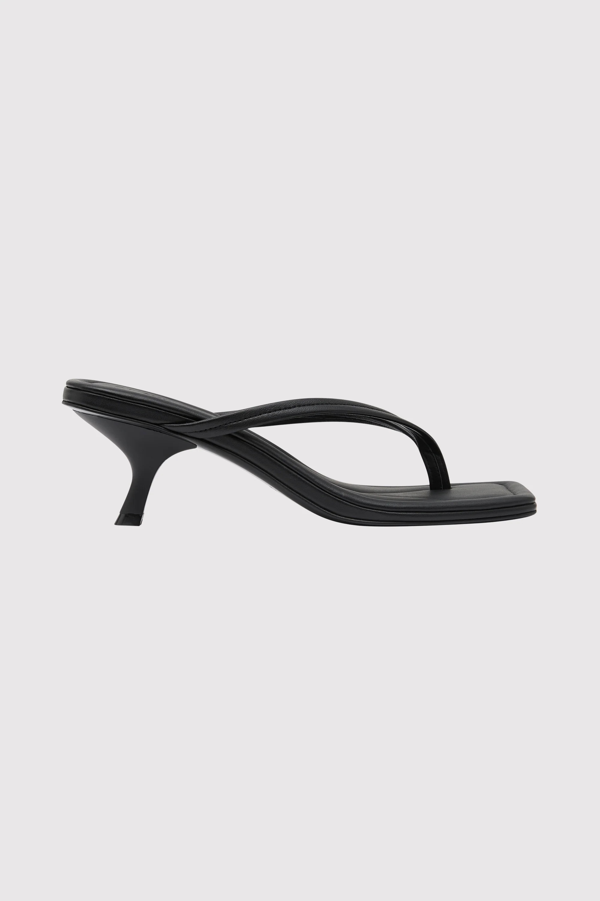Thong Detail Heel - Black | St. Agni (US, UK, EU)
