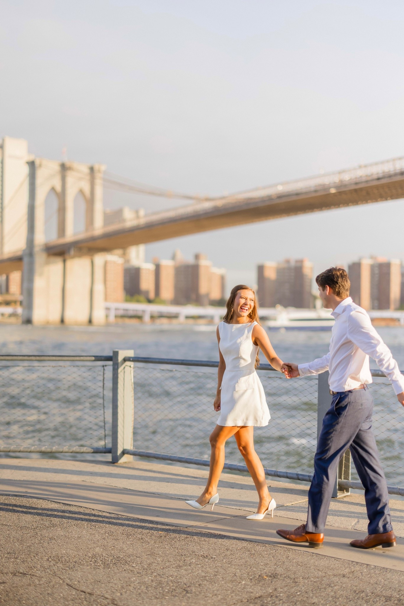 White mini dress with a classic white heel🦢🤍 perfect for my brides to be!

#LTKWedding #LTKootd