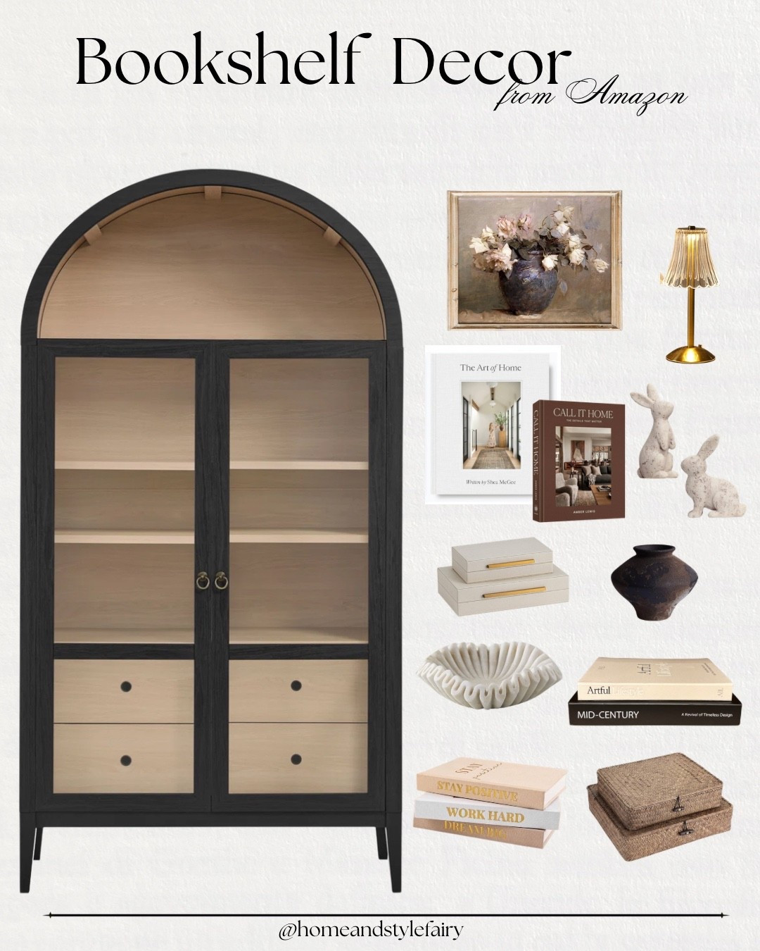 Bookshelf Styling✨

Transform functional storage into a personalized focal point by adding layers of texture, color, and character through a curated mix of books, meaningful objects, beautiful boxes, vases and picture frames. 

#shelfstyling #shelfstylingdecor #bookshelfdecor #bookshelfdesign

#LTKstyletip #LTKcanada #LTKhome