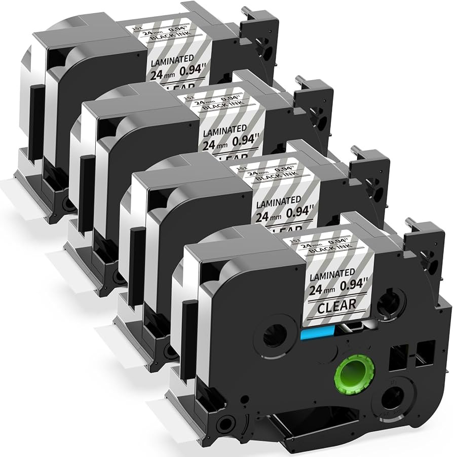 Labelife Compatible 24mm Label Tape Replacement for Brother P Touch Tze TZ Tape 24mm 0.94 Laminat... | Amazon (US)