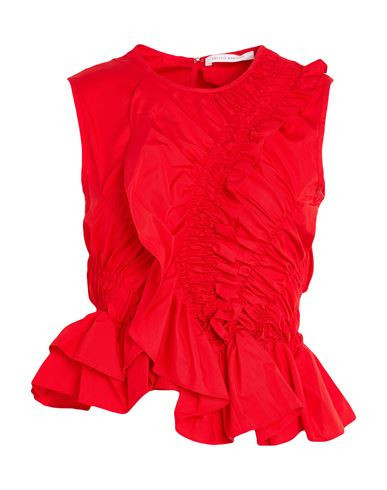 Cecilie Bahnsen Woman Top Red Size 6 Cotton | YOOX (US)