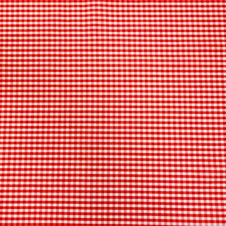 Waverly Inspirations 1 Yard Cut 100% Cotton Small Gingham Print Fabric, Poppy Red, 44" Wide for Q... | Walmart (US)