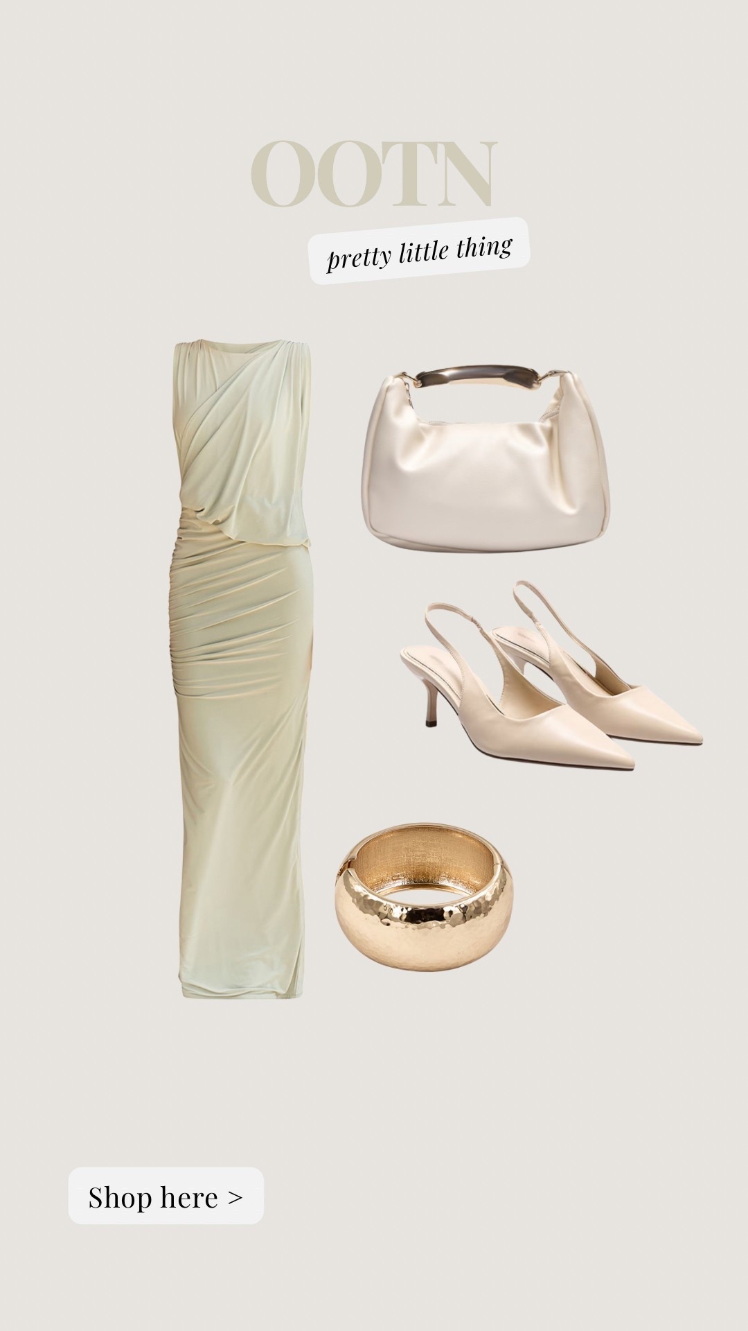 In love with this mint green dress with gold and cream accessories 🤍

#LTKeurope #LTKsummer #LTKuk