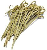 Happy Sales HSCMS-2, Bamboo Skewers 6 Inch Twisted ends 50 PCS | Amazon (US)