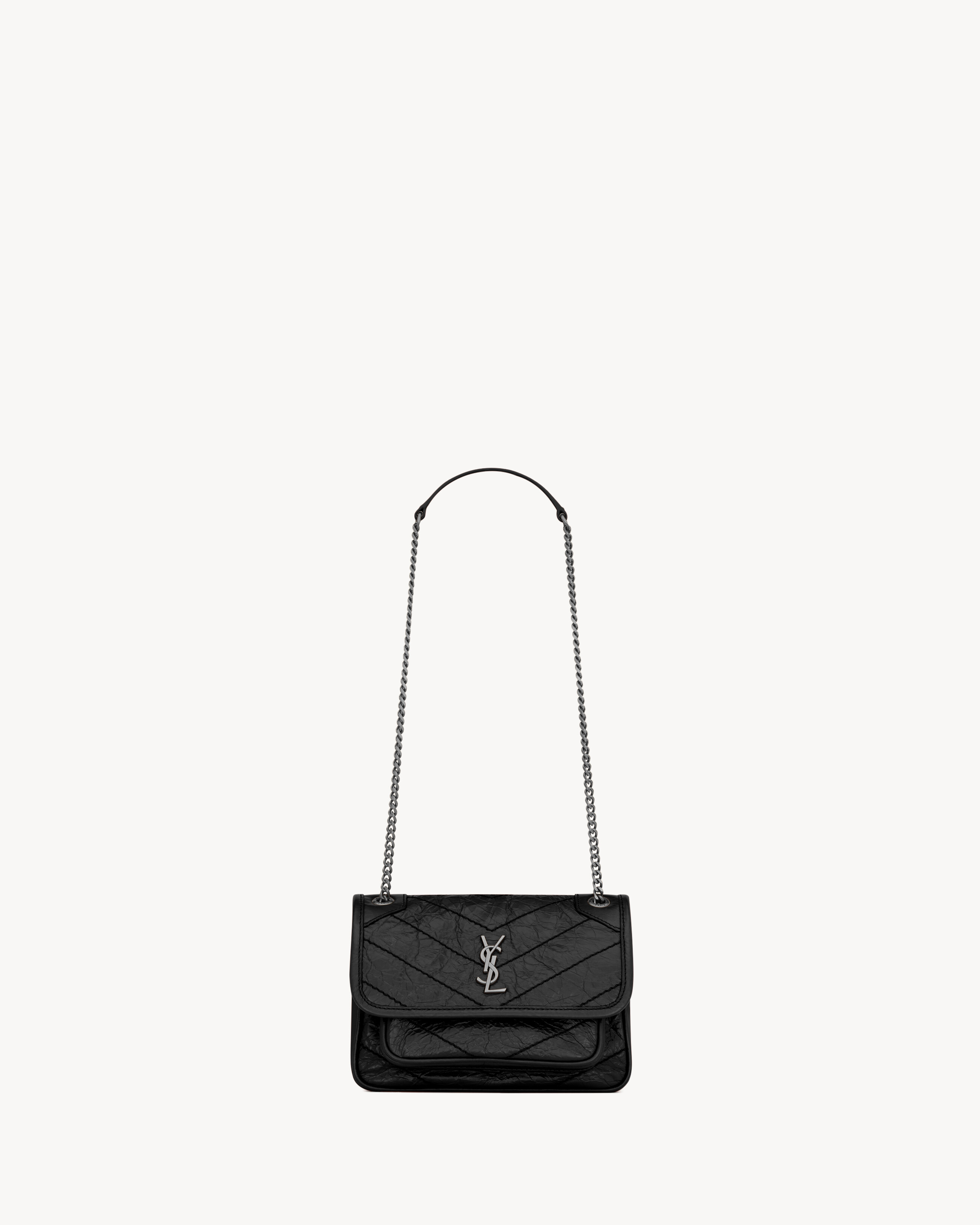 NIKI mini in vintage leather in Black | Saint Laurent | YSL EN-GB | Saint Laurent Inc. (Global)