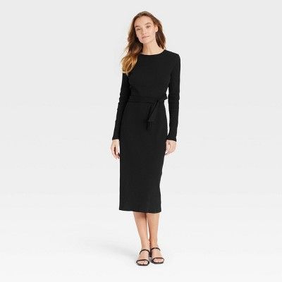 Women's Long Sleeve Dress - Who What Wear™ | Target