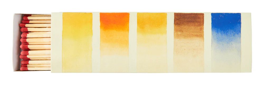Watercolor Study Matches | Jayson Home