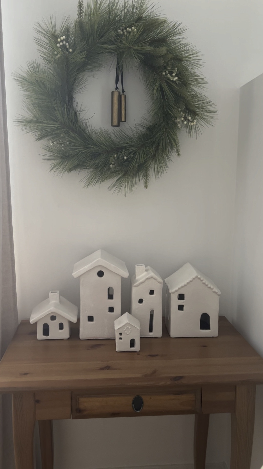 The little white ceramic houses are all in stock right now
They will sell out 
Pottery barn 
Pottery barn Christmas 


#LTKHome #LTKFindsUnder100 #LTKSeasonal