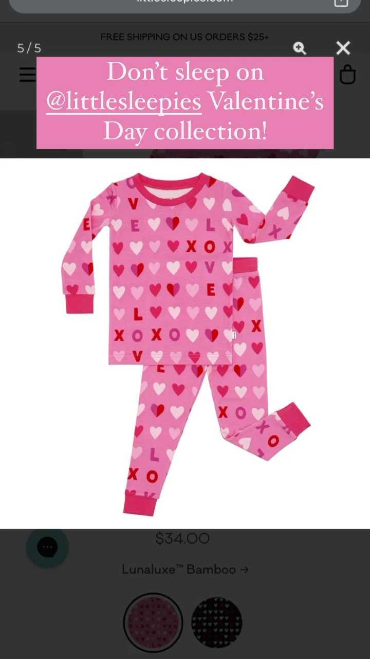 Little Sleepies Valentine’s Day Collection 🩷💕💗 I ordered the girls a new pair of our favorite jammies in the pink print for their love baskets! So many cute gift ideas and they’re the comfiest material ever! #ad

#LTKSeasonal #LTKGiftGuide #LTKover40