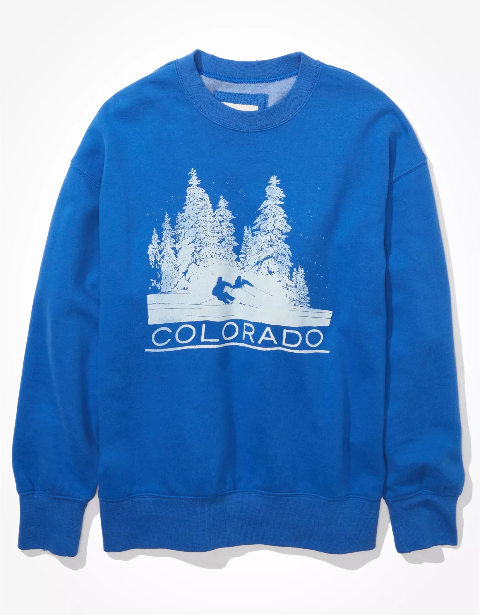 AE Super Soft Colorado Graphic Sweatshirt | American Eagle Outfitters (US & CA)