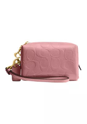 COACH Boxed Essential Mini Cosmetic Pouch, Pink | Belk