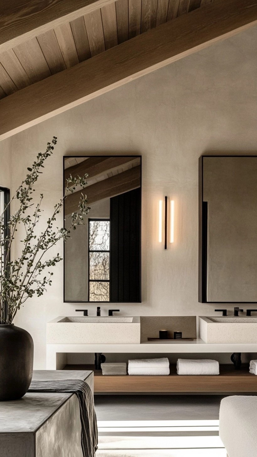 This custom floating vanity gives all the right vibes. 🤌🏼 We’ve linked options for a similar look! 

#LTKSaleAlert #LTKHome