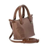 No Boundaries Women's Mini Tote Crossbody Bag, Chocolate | Walmart (US)