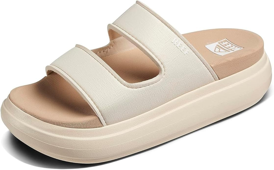 REEF Cushion Bondi 2 Bar Women's Slide Sandal, Lightweight and Supportive Footbed, Water Friendly | Amazon (US)