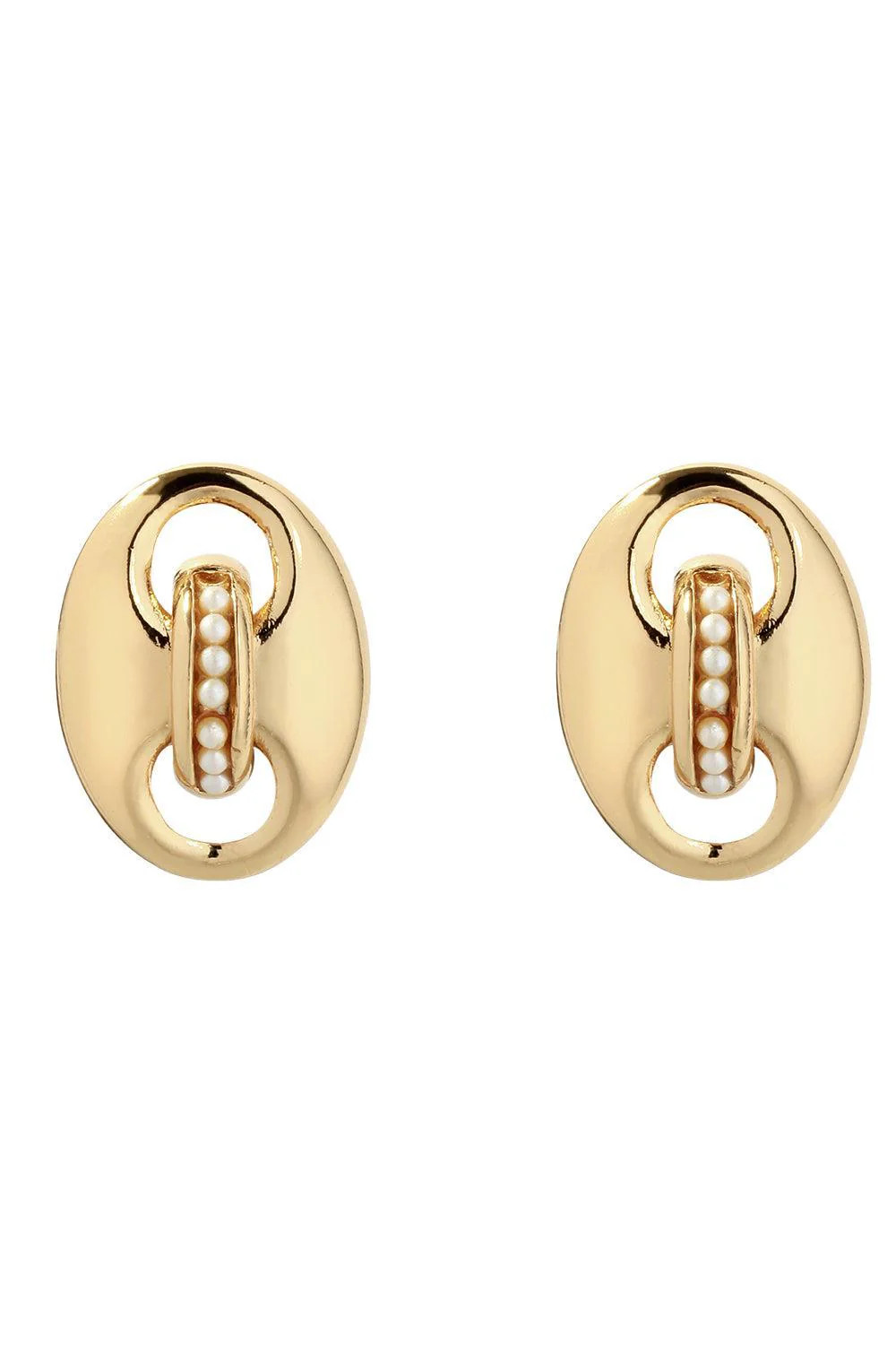 Pearl Mini Cophea Stud Earrings | GAS BIJOUX | Marissa Collections