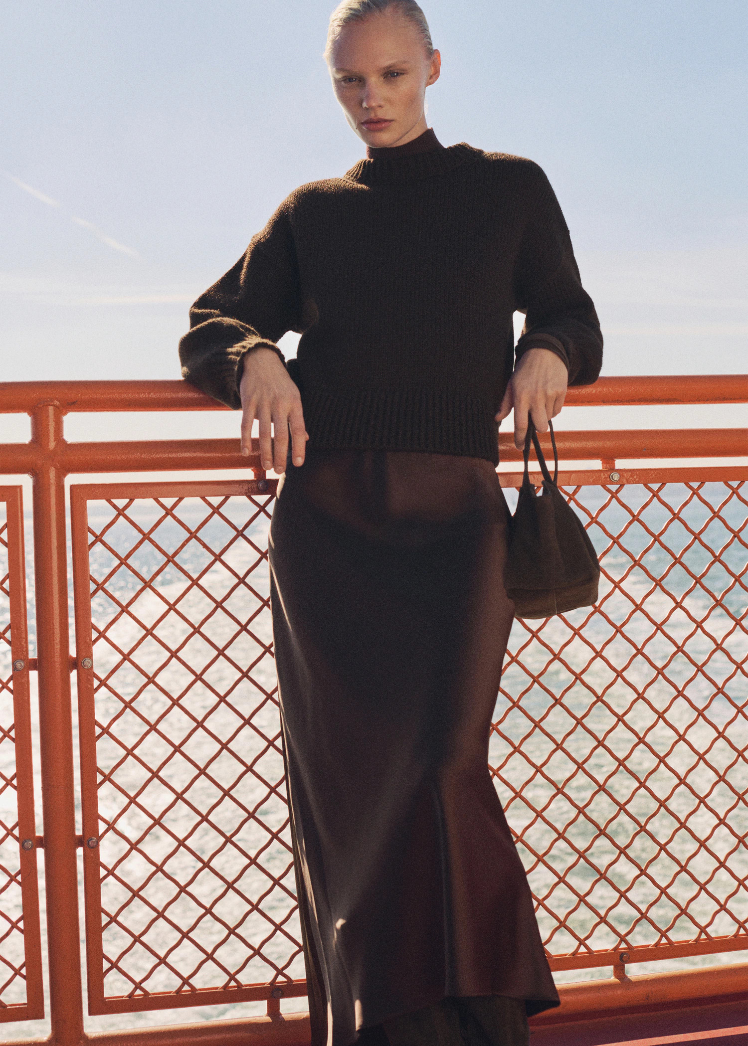 Midi satin skirt - Women | MANGO USA | Mango (US/MX/AU)