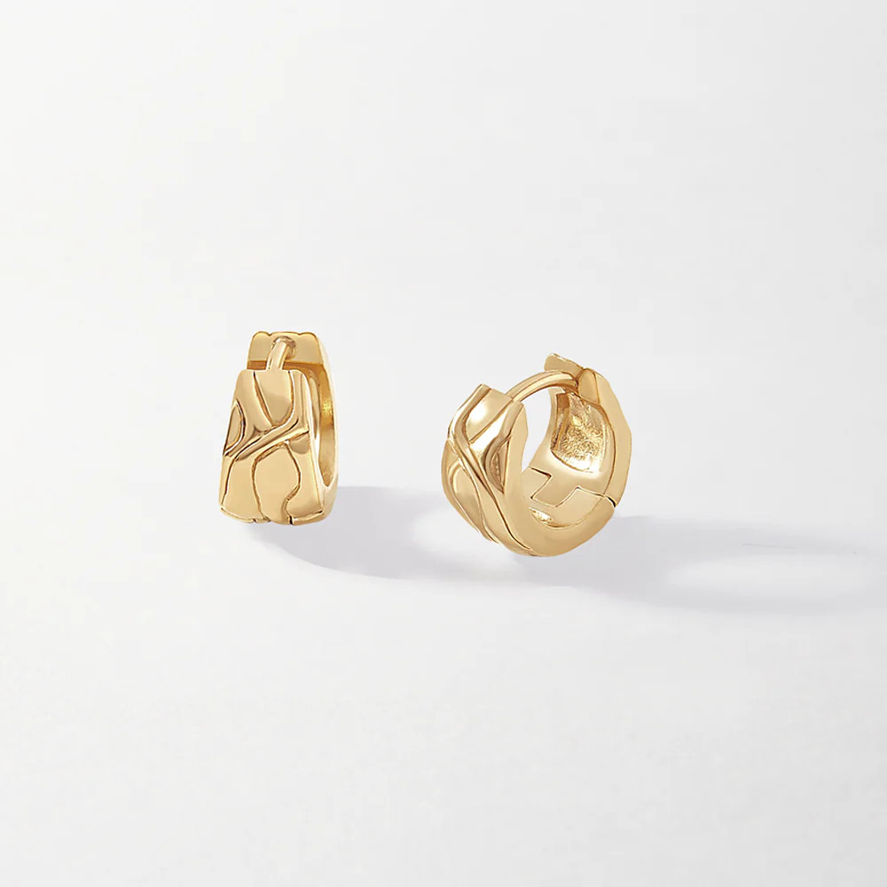Victoria Textured Huggies - Gold | Edge of Ember Ltd