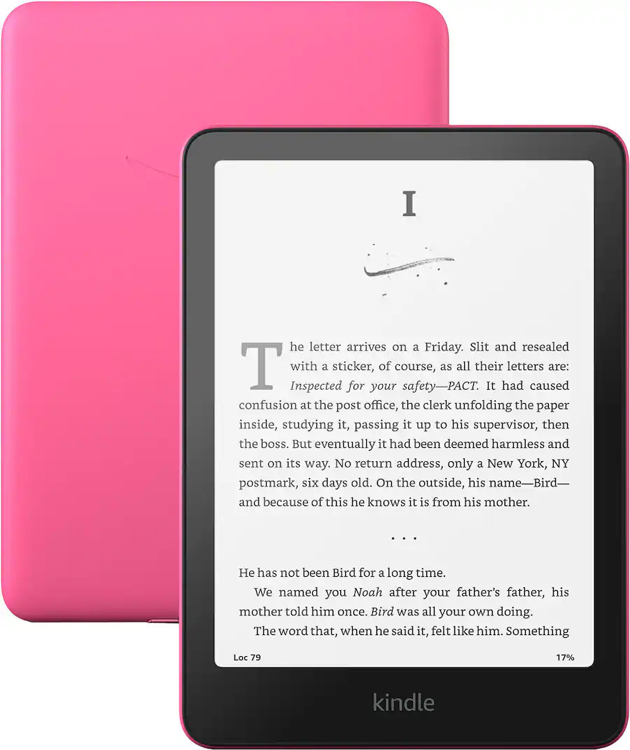 Amazon - Kindle Paperwhite (16 GB) - 2024 - Raspberry | Best Buy U.S.